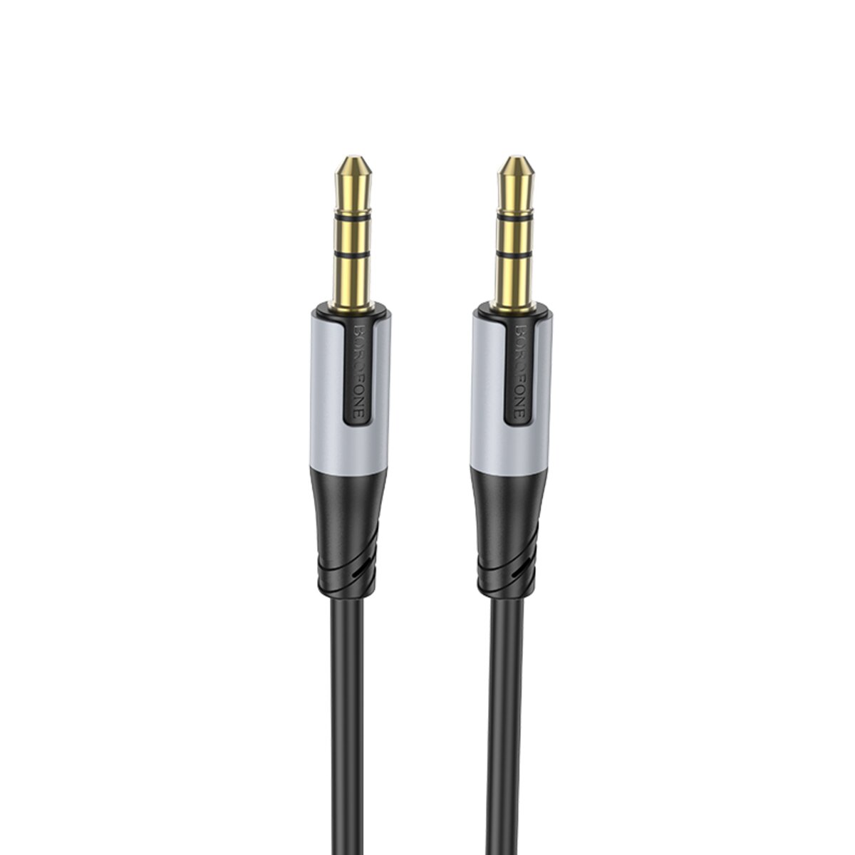 Аудіо-кабель BOROFONE BL19 Creator AUX audio cable Black (6941991108310) смотреть фото №3