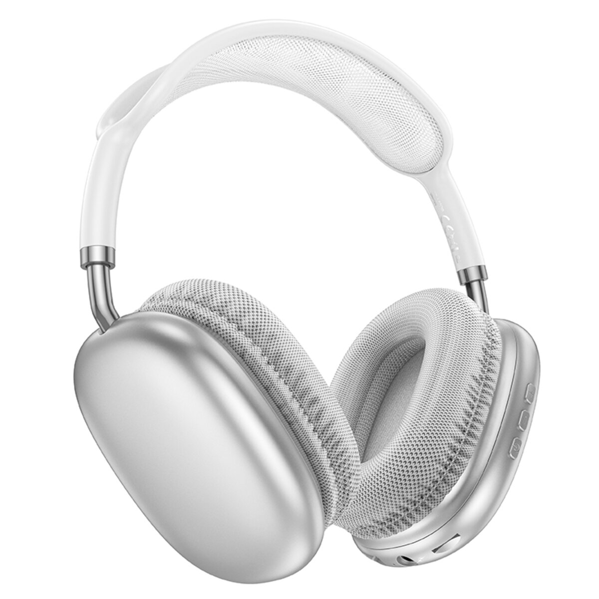 Бездротові навушники BOROFONE BO22 Plus Elegant BT headphones Silver Фотографія №1 Бездротові навушники BOROFONE BO22 Plus Elegant BT headphones Silver на малюнкі №1