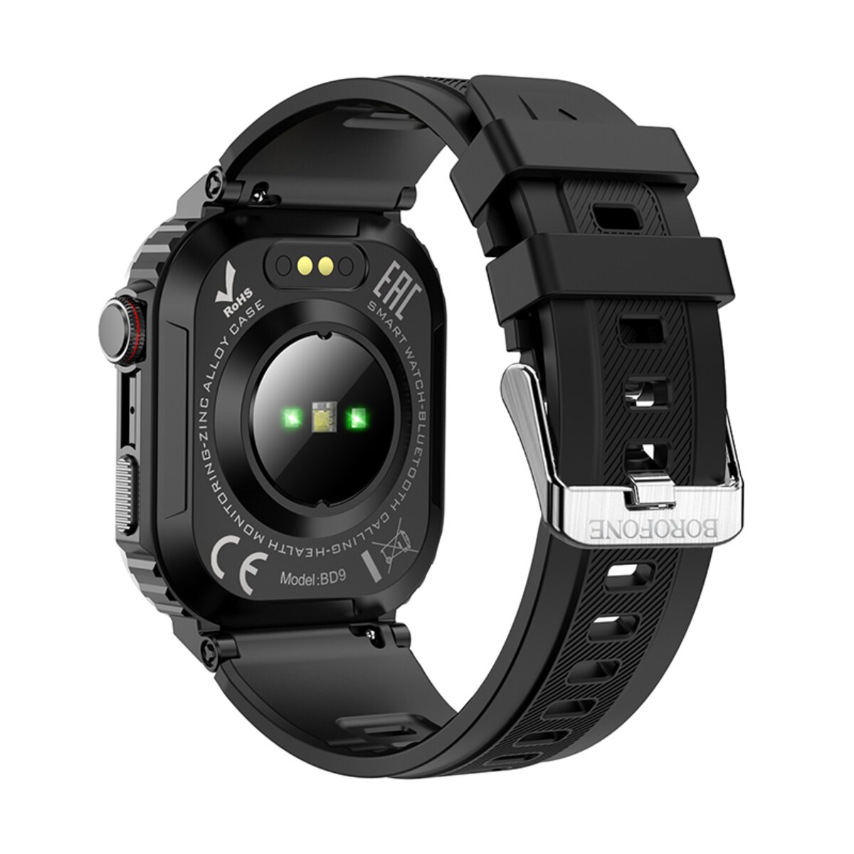 Смарт-годинник BOROFONE BD9 Smart sports watch (call version) Black (6941991113963) на картинке №2