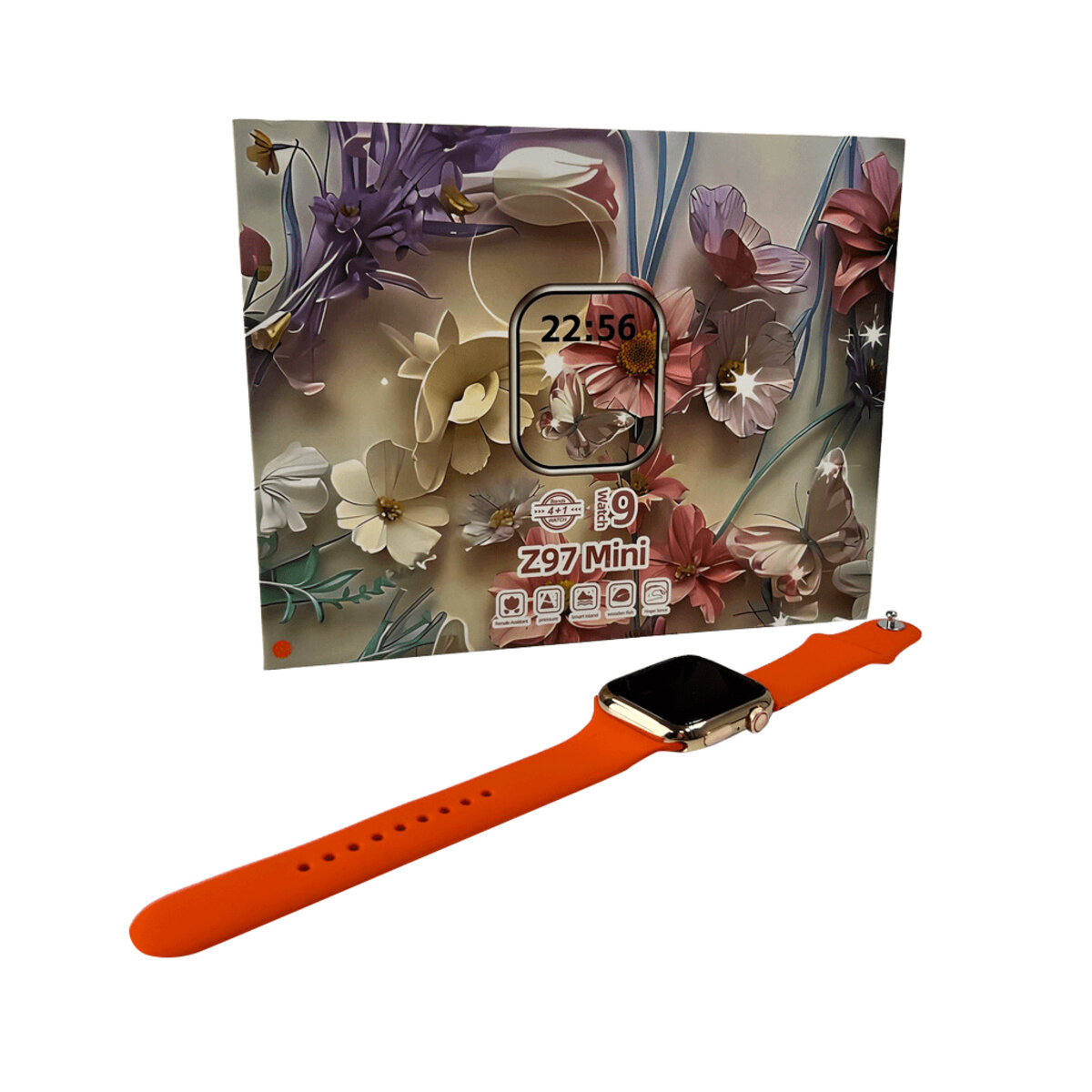 Смарт-годинник Fendior Z97 mini IP67 Orange (Z97MINORANGE) Фотографія №7 Смарт-годинник Fendior Z97 mini IP67 Orange (Z97MINORANGE) на малюнкі №7