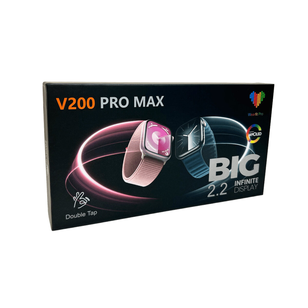 Смарт-годинник BIG V200 Pro Max IP65 Pink на малюнкі №2