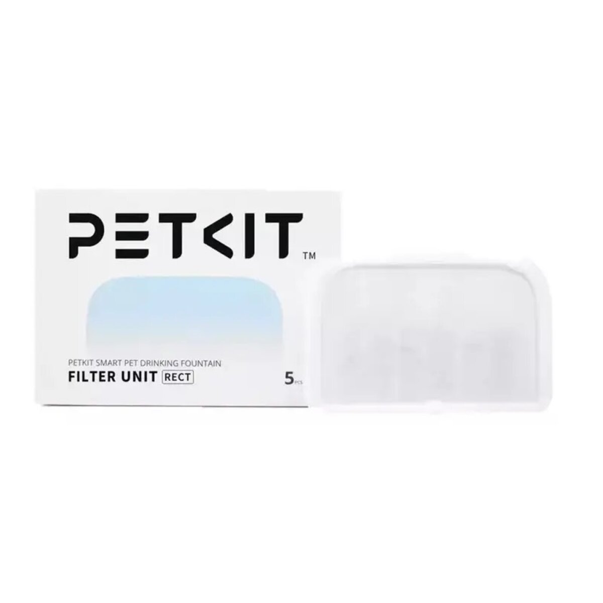 Фільтр для поїлки PETKIT Eversweet Max Filter Unit Rect- 5шт (P4171) на картинке №1