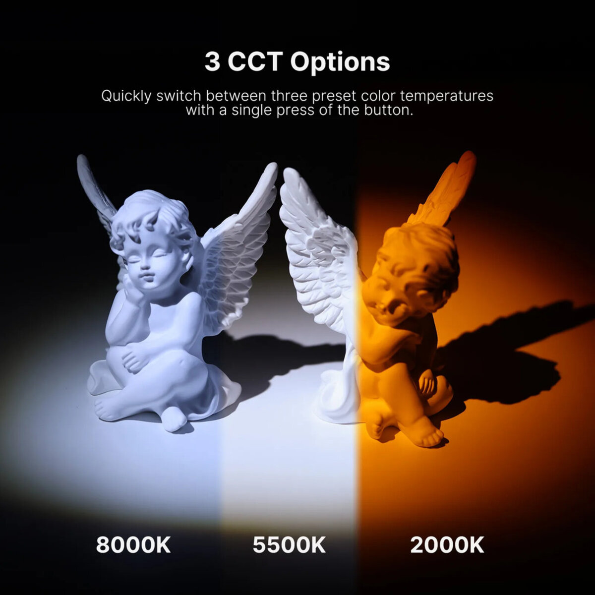 Відеосвітло Ulanzi Vijim LM07 Videography Flashlight (L031GBB1 LM07) на малюнкі №7