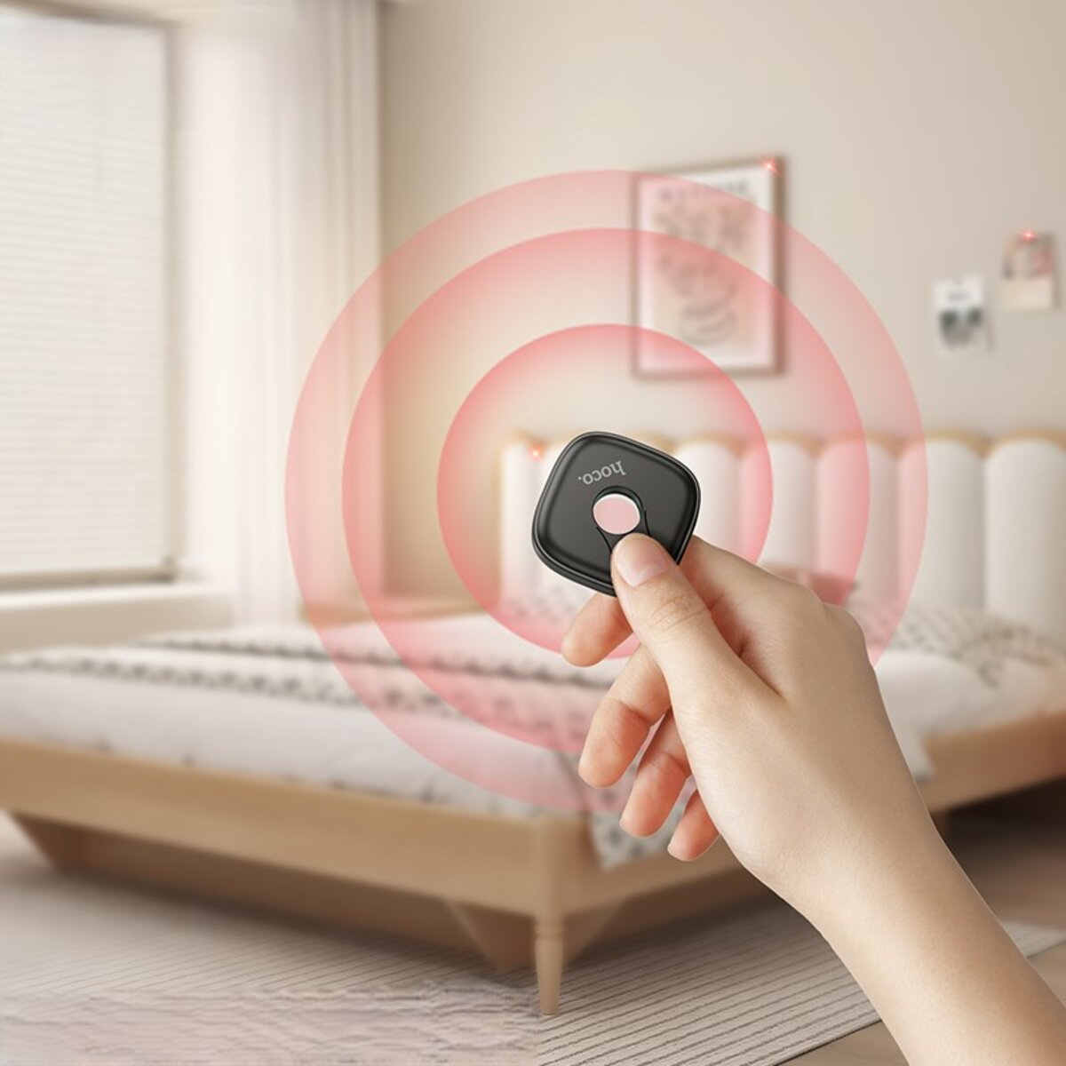 Детектор камери HOCO GM231 Anti-spy camera detector Black (6942007634625) на картинке №5