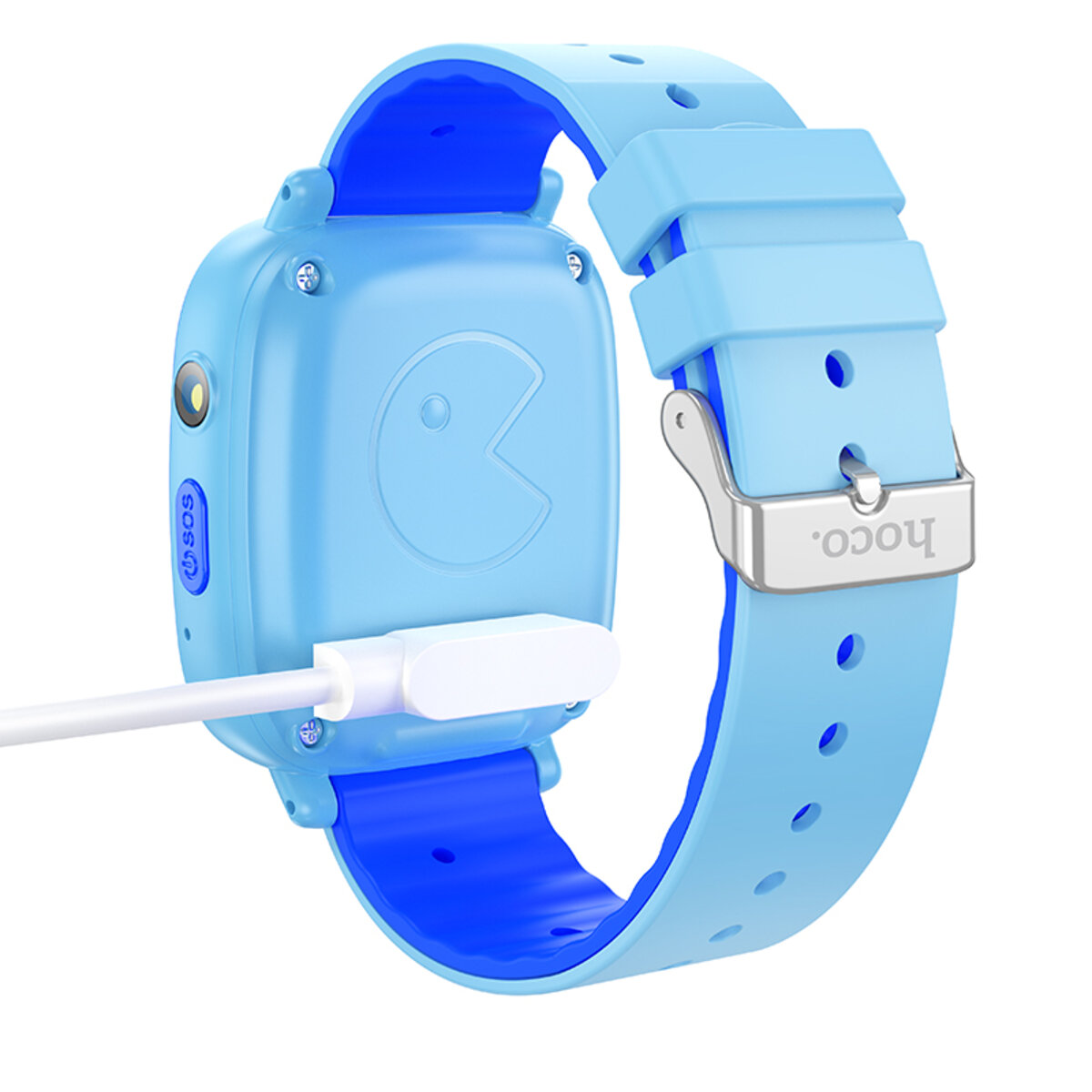 Дитячий cмарт-годинник Hoco Y100 children watch with call function Blue Фотографія №3 Дитячий cмарт-годинник Hoco Y100 children watch with call function Blue на малюнкі №3