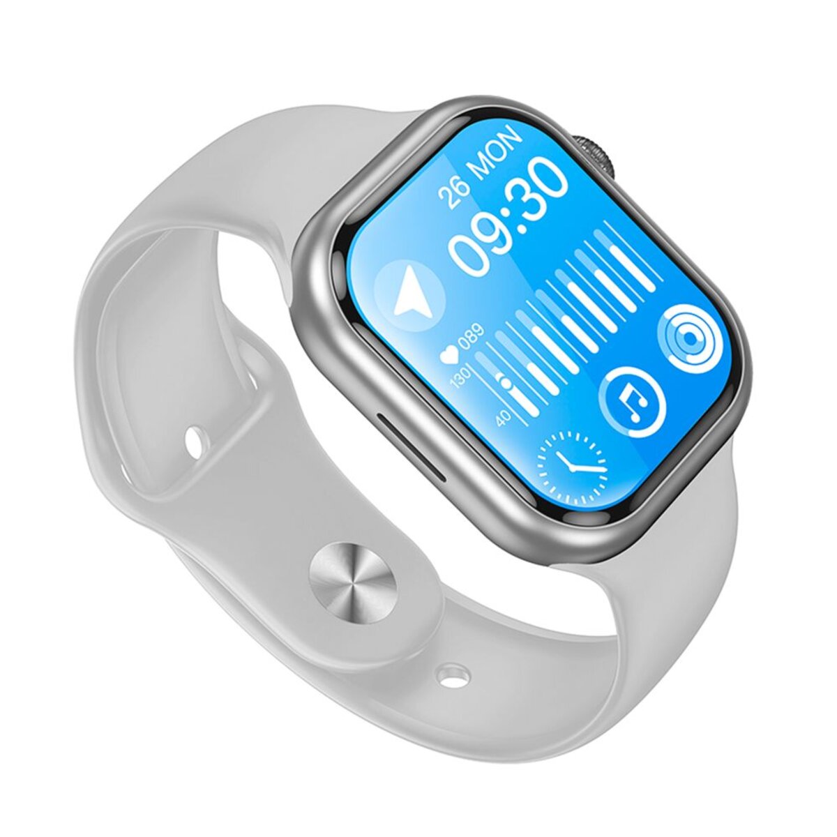 Смарт-годинник HOCO Y23 Smart sports watch(call version) Silver на картинке №3