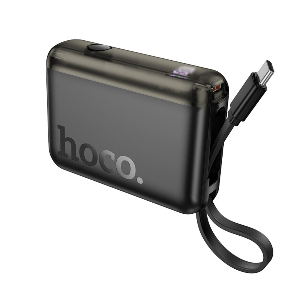Зовнішній акумулятор HOCO J139 Hero 22.5W+PD20W fully compatible power bank(Type-C)(10000mAh) Black (6942007636483) на картинке №1