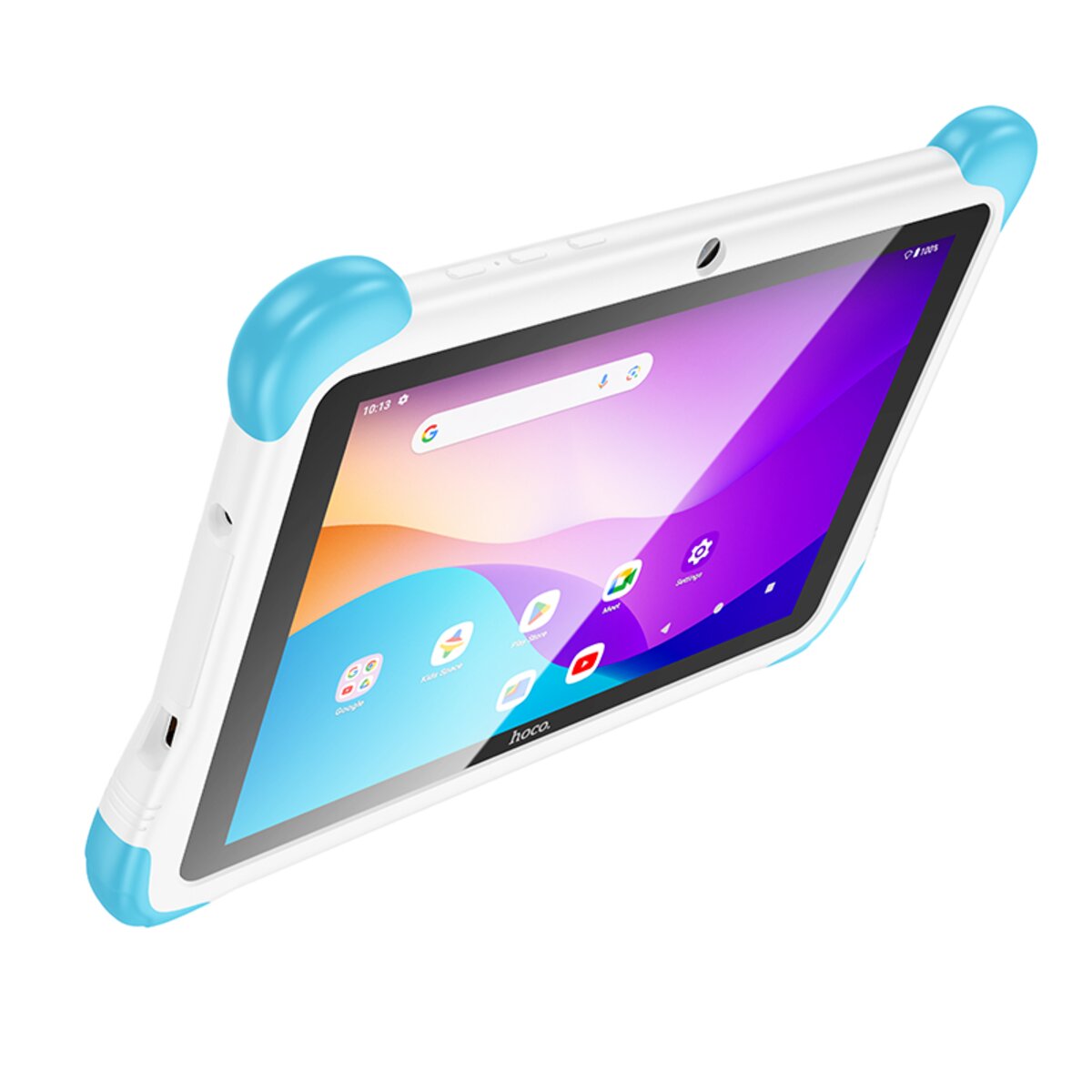 Планшет HOCO HI10 8-inch children tablet PC Blue (6942007634311) на картинке №3