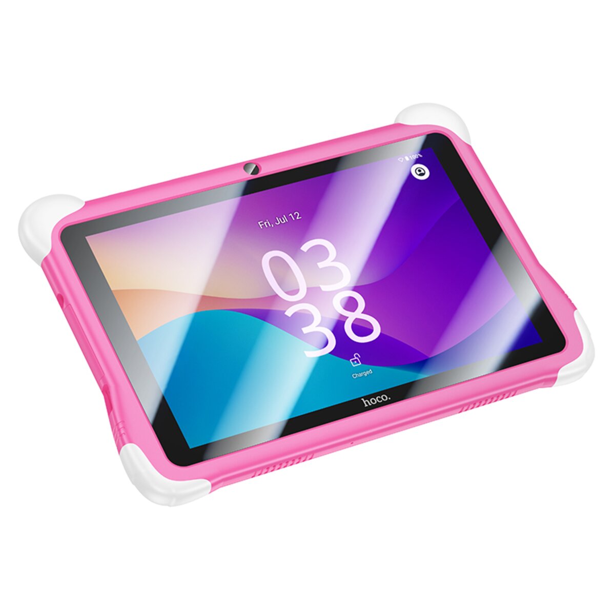 Планшет HOCO HI10 8-inch children tablet PC Pink (6942007634328) на картинке №1
