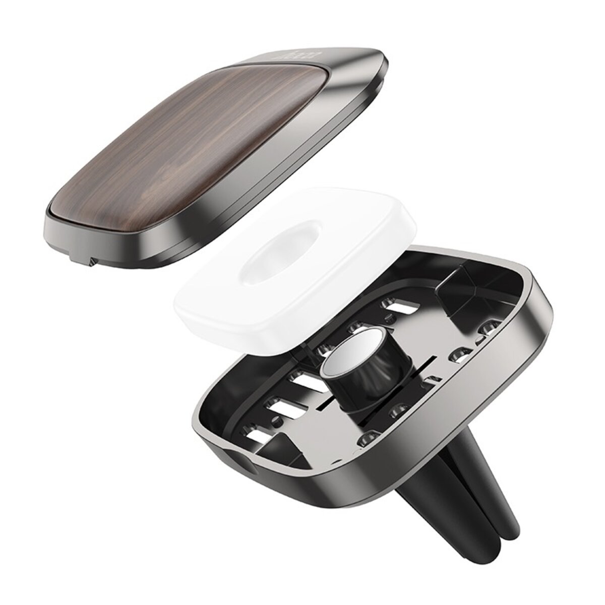 Автомобільний освіжувач повітря HOCO ZP8 Spread car aromatherapy Metal Gray (6942007626415) на малюнкі №6