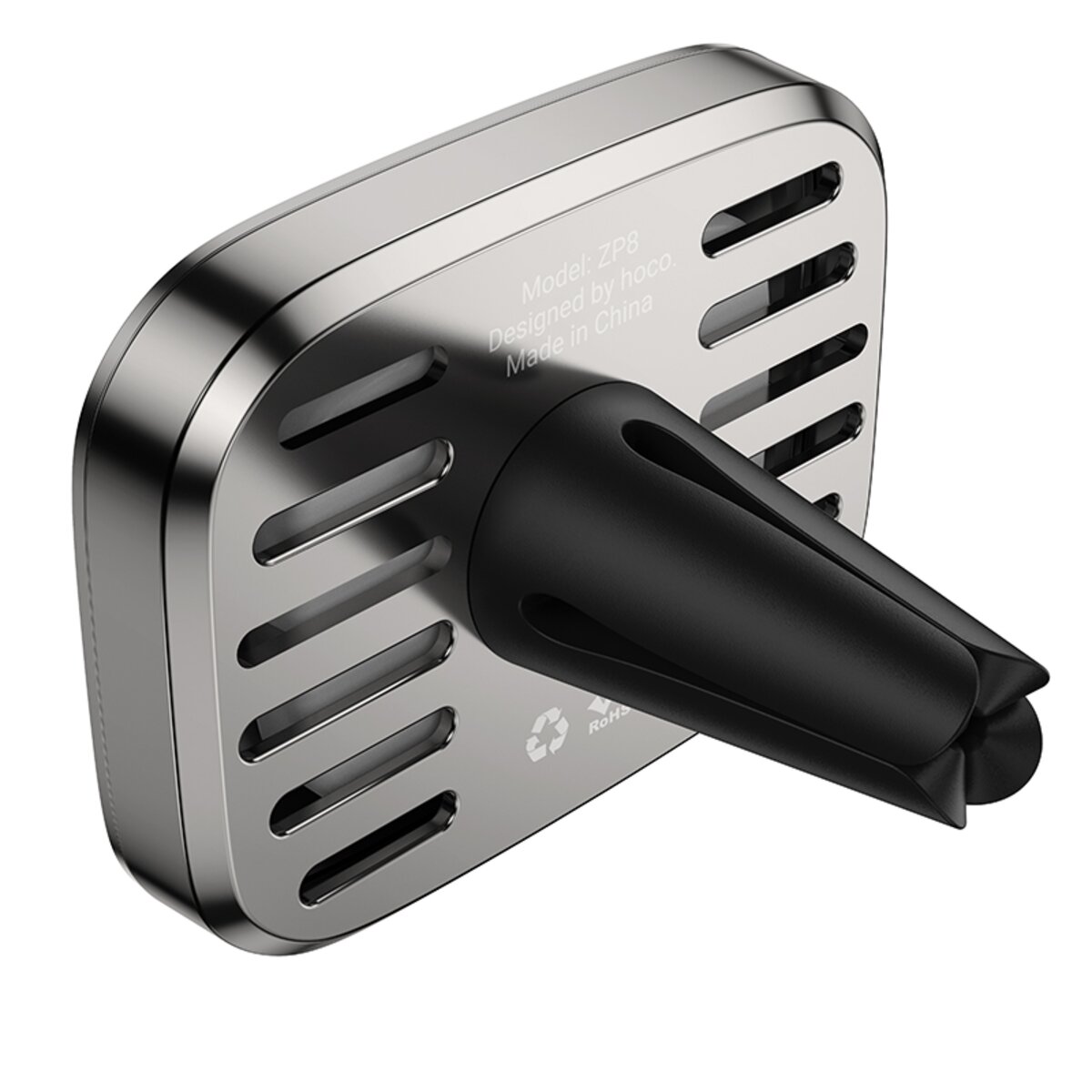 Автомобільний освіжувач повітря HOCO ZP8 Spread car aromatherapy Metal Gray (6942007626415) на малюнкі №5