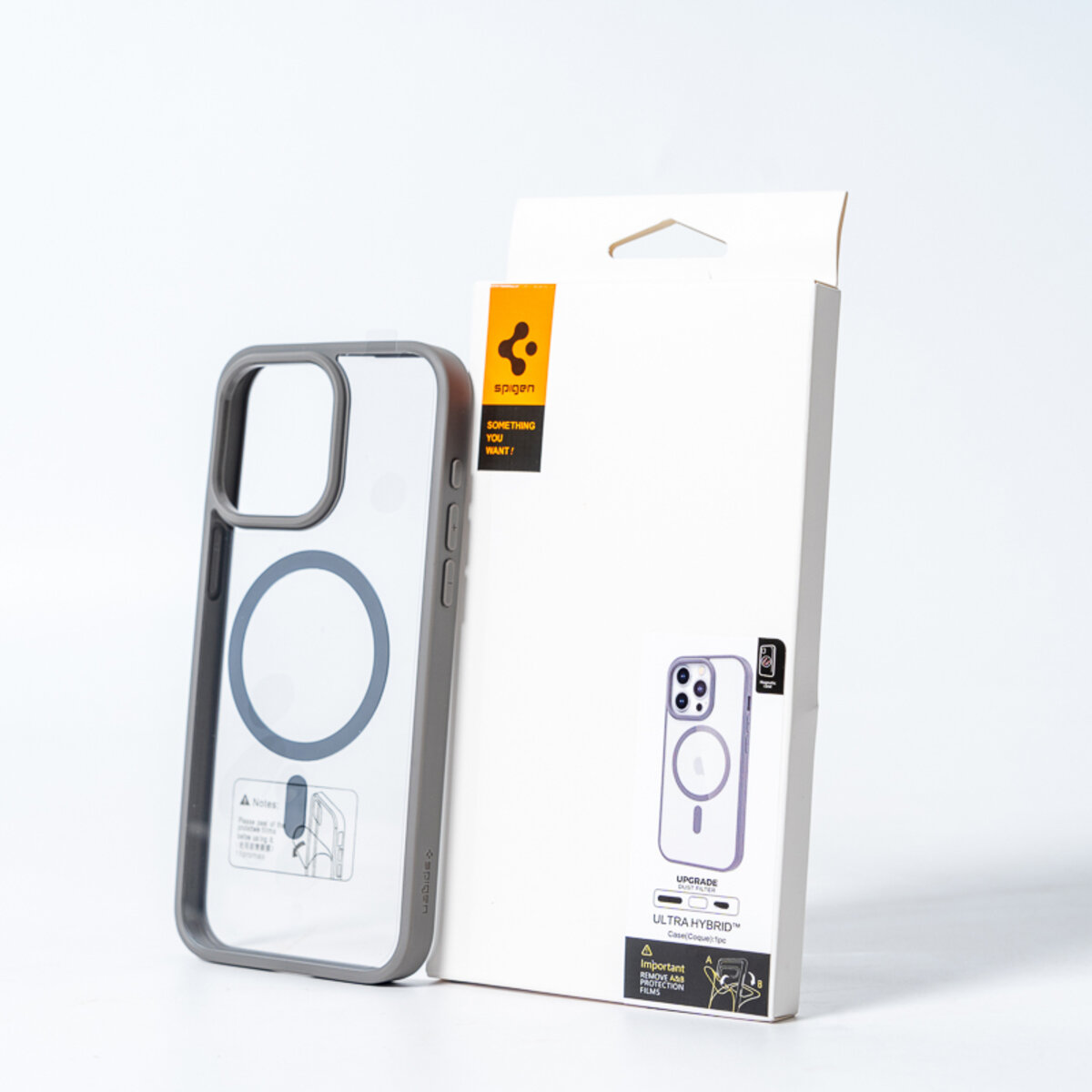 Чохол для смартфона Spigen AAA Magnetic Color for Apple iPhone 13 Grey на малюнкі №1