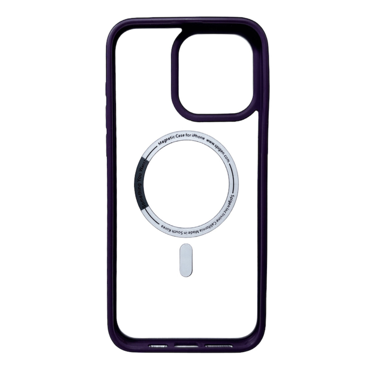 Чохол для смартфона Spigen AAA Magnetic Color for Apple iPhone 14 Pro Max Purple (SPGMGCOL14ProMaxPurple) на картинке №3