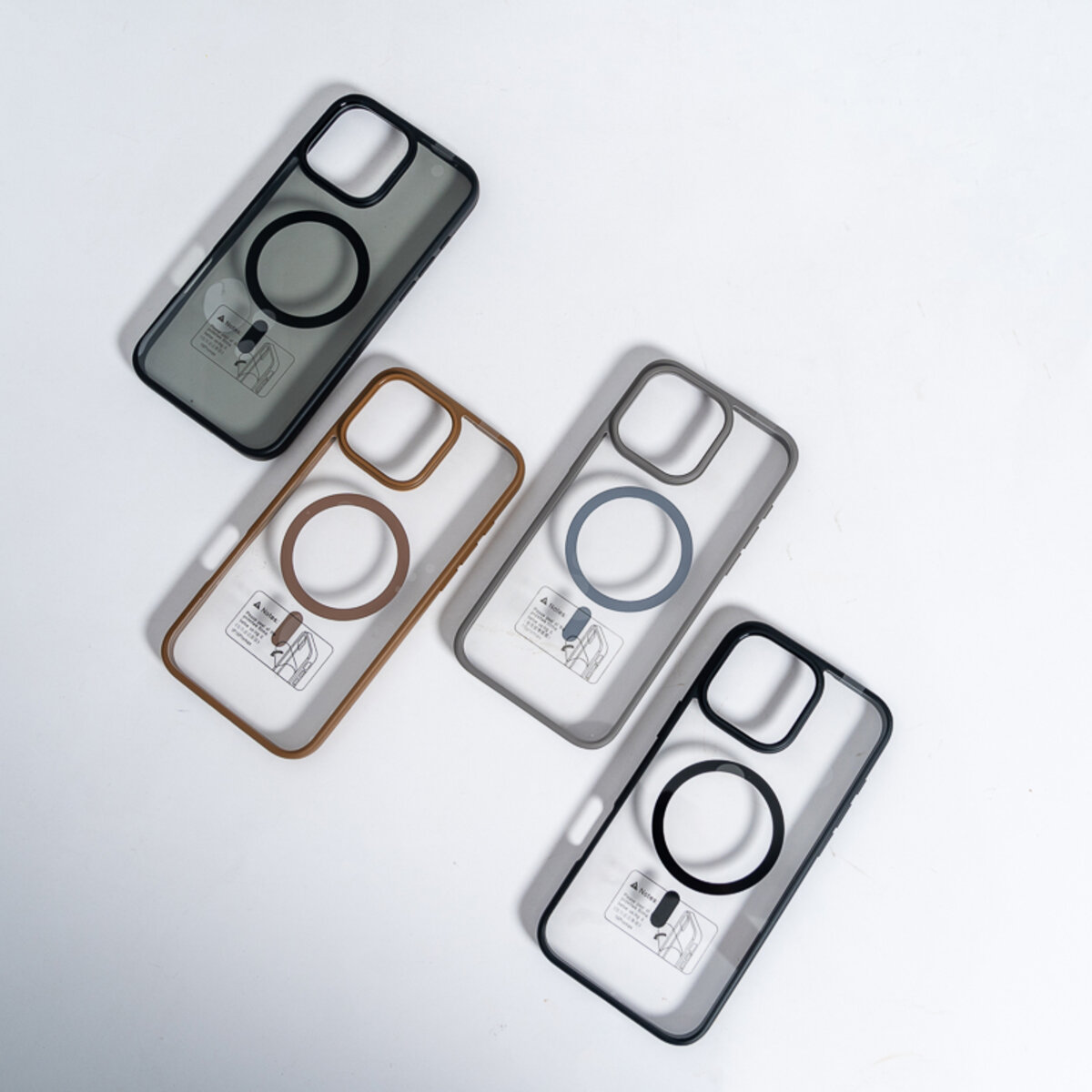 Чохол для смартфона Spigen AAA Magnetic Color for Apple iPhone 15 Pro All Black на малюнкі №6