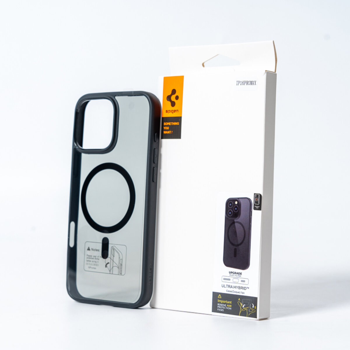 Чохол для смартфона Spigen AAA Magnetic Color for Apple iPhone 15 Pro Max All Black (SPGMGCOL15ProMaxAllBlack) смотреть фото №2