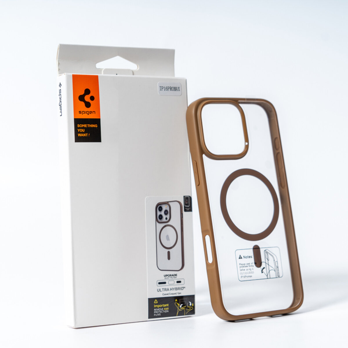 Чохол для смартфона Spigen AAA Magnetic Color for Apple iPhone 16 Pro Brown (SPGMGCOL16ProBrown) Фотографія №3 Чохол для смартфона Spigen AAA Magnetic Color for Apple iPhone 16 Pro Brown (SPGMGCOL16ProBrown) на малюнкі №3