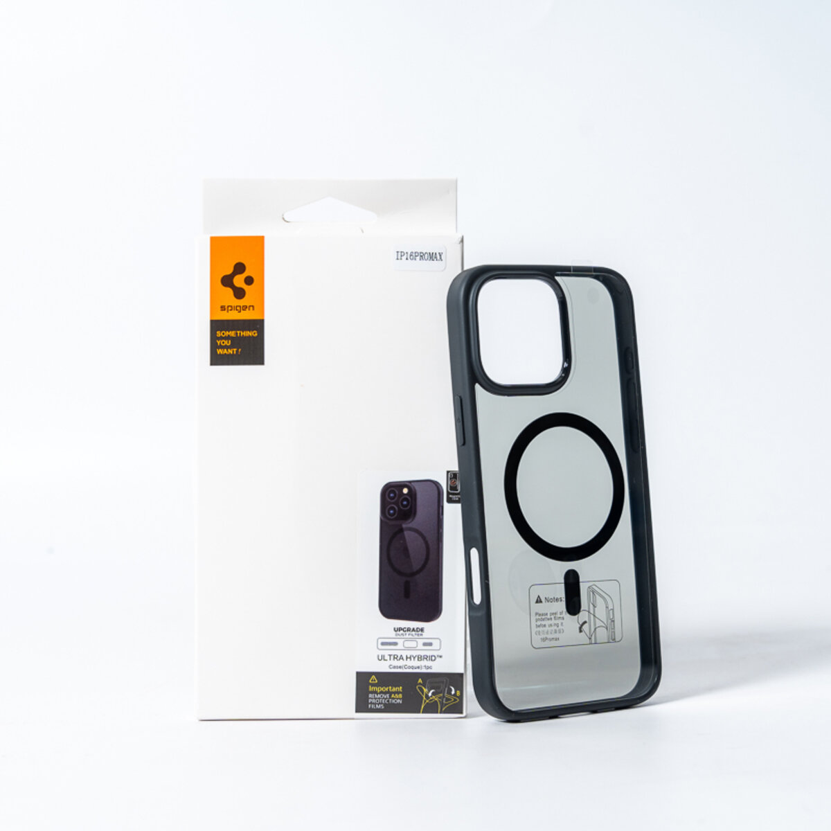 Чохол для смартфона Spigen AAA Magnetic Color for Apple iPhone 16 Pro Max All Black (SPGMGCOL16ProMaxAllBlack) смотреть фото №4