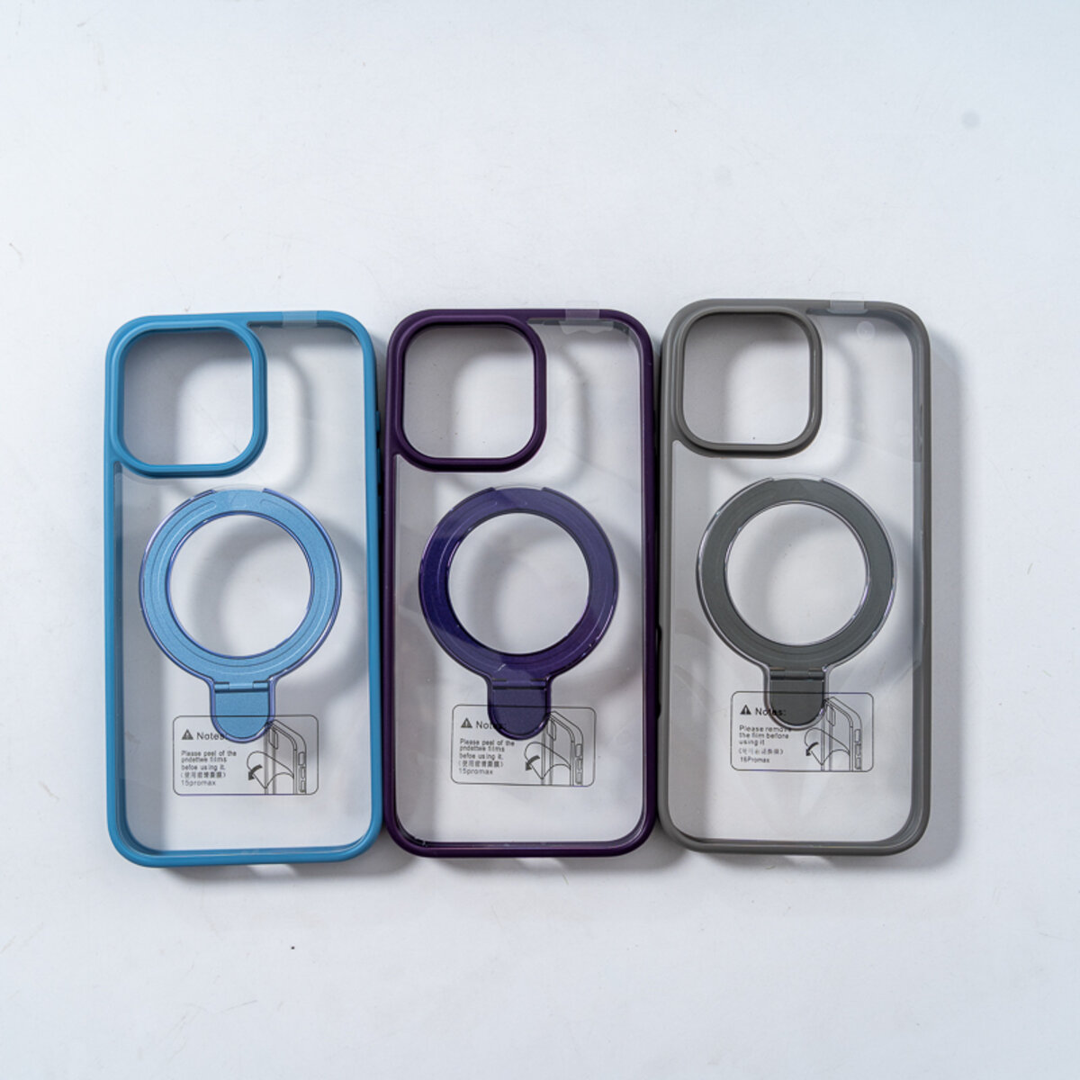 Чохол для смартфона Spigen AAA Magnetic Ring for Apple iPhone 15 Grey на малюнкі №5