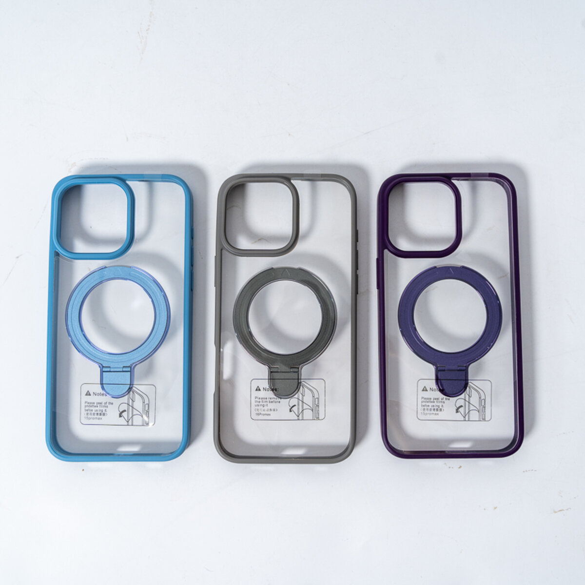 Чохол для смартфона Spigen AAA Magnetic Ring for Apple iPhone 15 Pro Max Purple на малюнкі №3