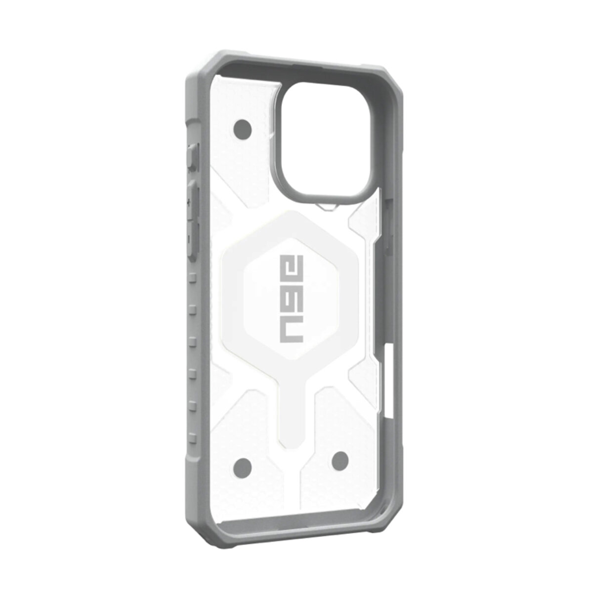 Противоударный чехол UAG Pathfinder with MagSafe (AAA) Apple iPhone 16 Pro | Drop and Shockproof (Салатовый) на картинке №2