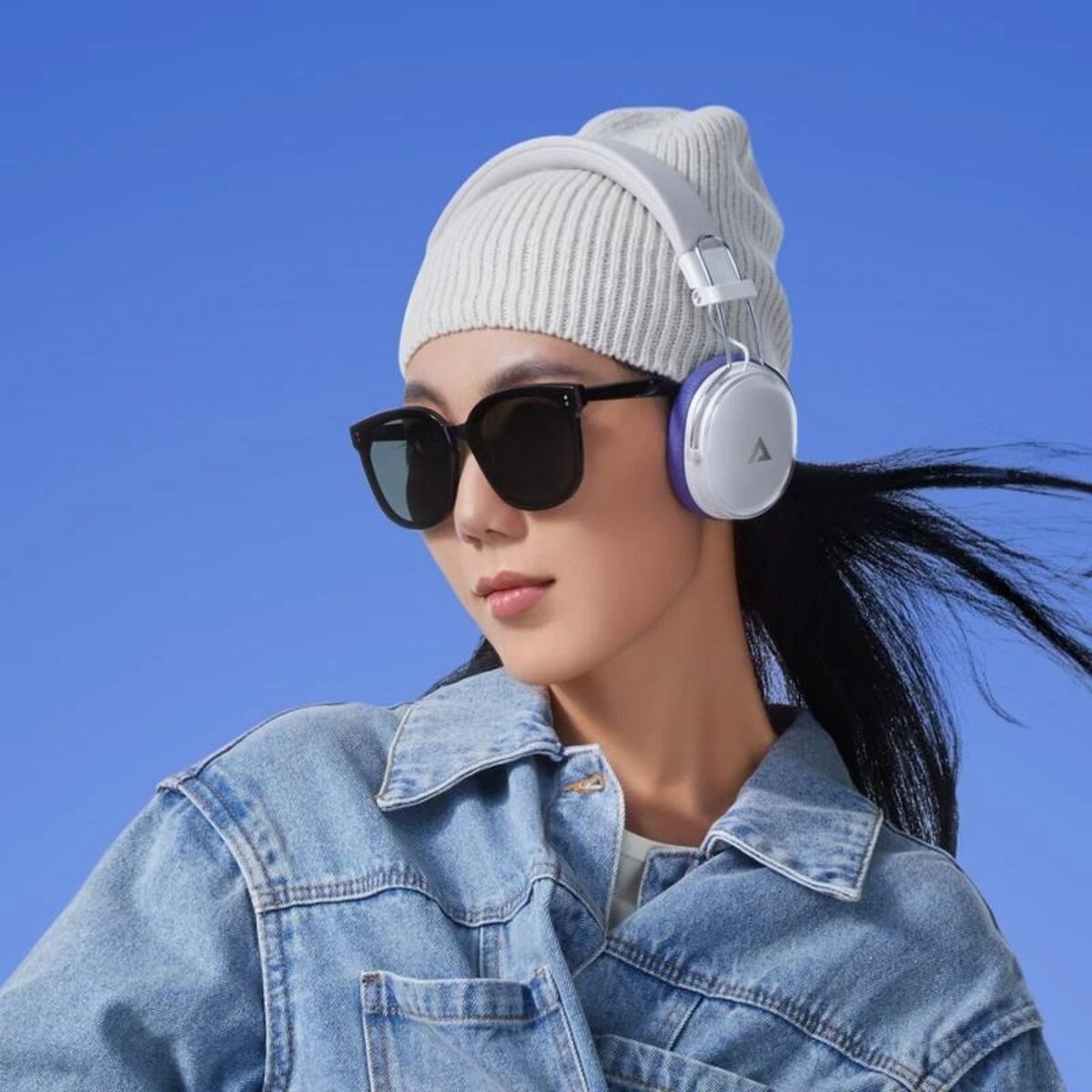 Бездротові навушники ACEFAST H7 active noise reduction wireless headset Pearl white (6974316283560) Фотографія №3 Бездротові навушники ACEFAST H7 active noise reduction wireless headset Pearl white (6974316283560) на малюнкі №3