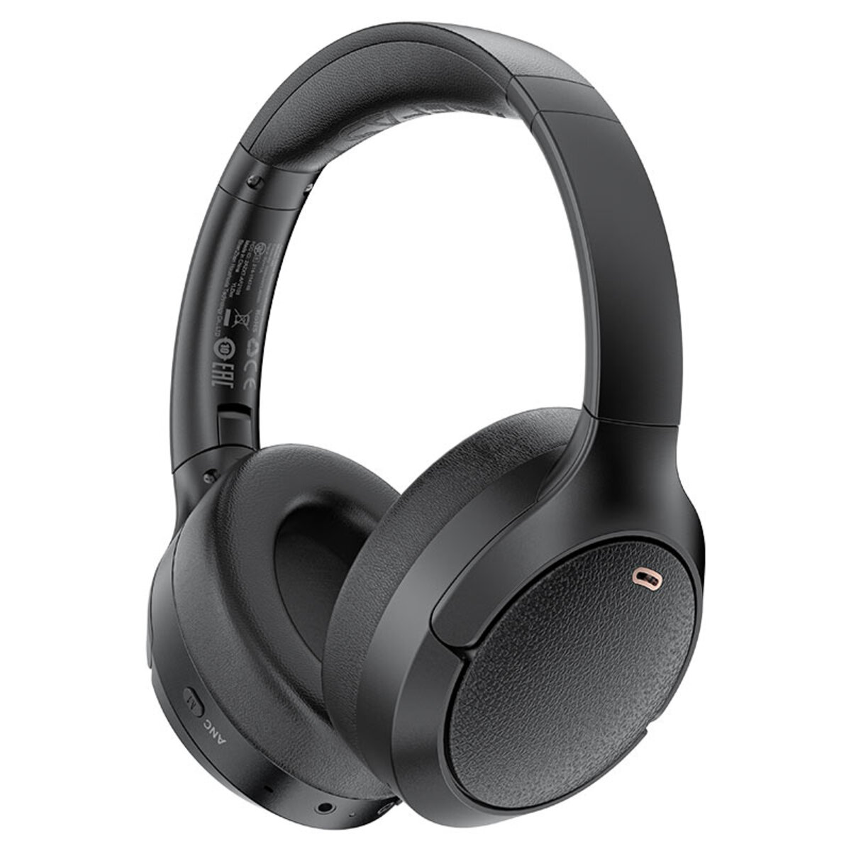 Бездротові навушники ACEFAST H6 active noise reduction wireless headset Black (6974316283683) на картинке №3