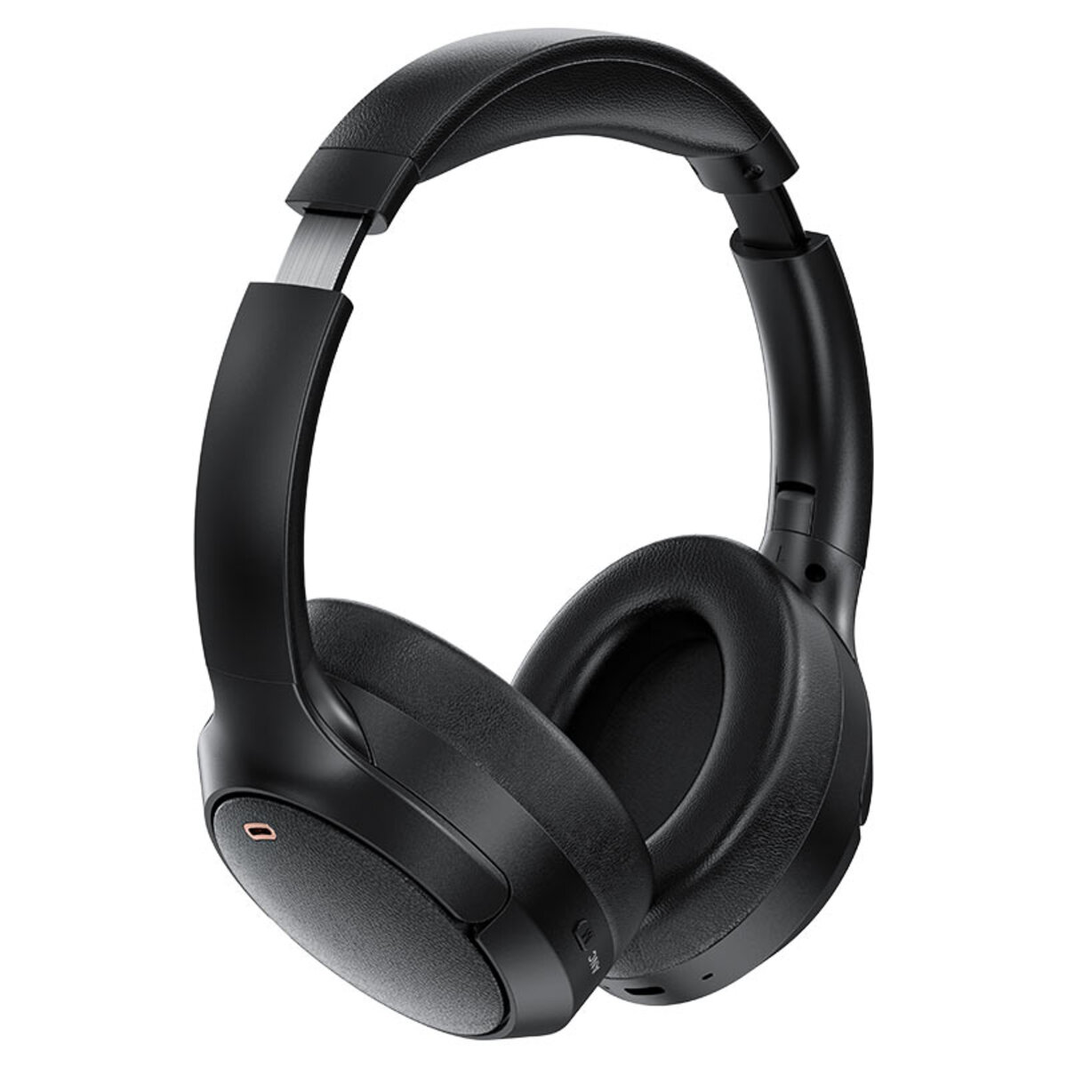 Бездротові навушники ACEFAST H6 active noise reduction wireless headset Black (6974316283683) на картинке №4