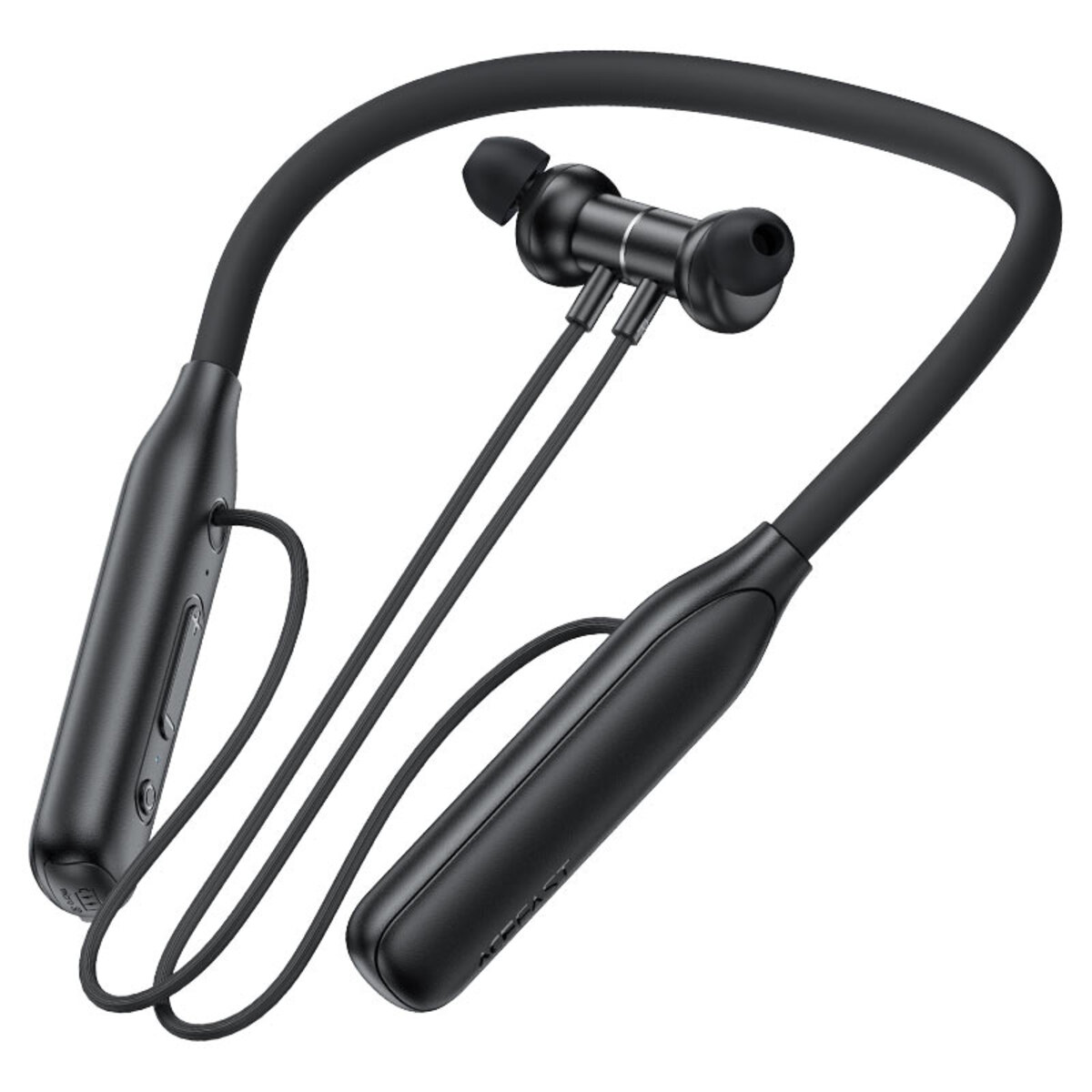 Бездротові навушники ACEFAST N4 neck hanging wireless earphones Black (6974316283607) на картинке №4