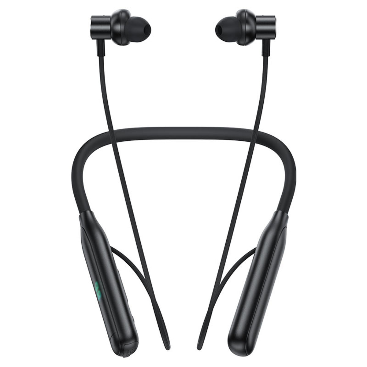 Бездротові навушники ACEFAST N4 neck hanging wireless earphones Black (6974316283607) на картинке №1