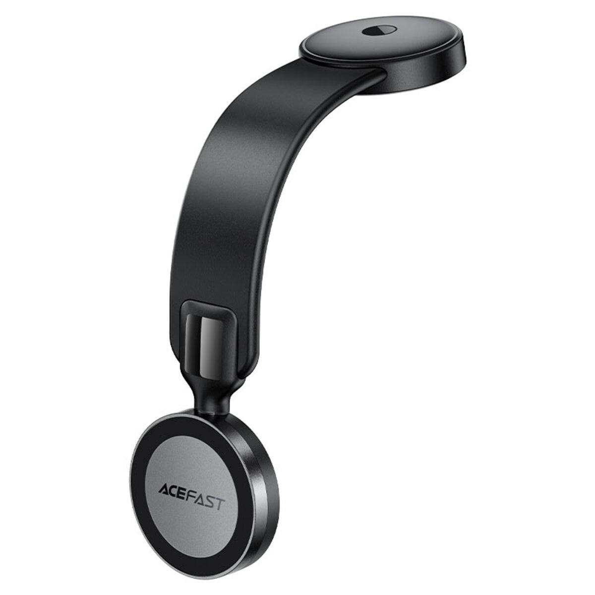 Автотримач для телефона ACEFAST D37 magnetic wireless charging car holder for dashboard Black (6974316283546) на картинке №1