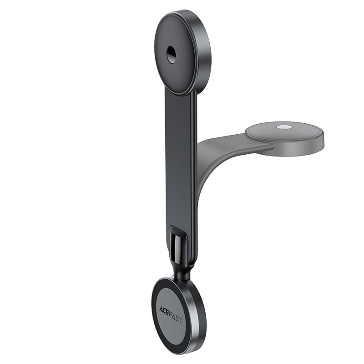 Автотримач для телефона ACEFAST D37 magnetic wireless charging car holder for dashboard Black (6974316283546) на картинке №3