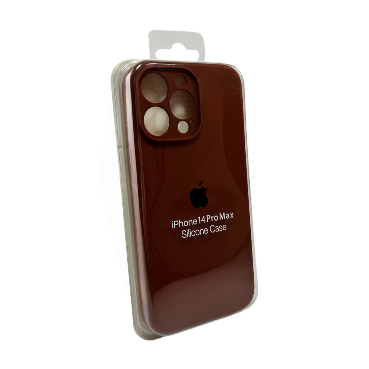 Чохол Silicone Full Case Camera Protect (AA) Apple iPhone 15 Pro Max (Saddle-Brown) на малюнкі №2