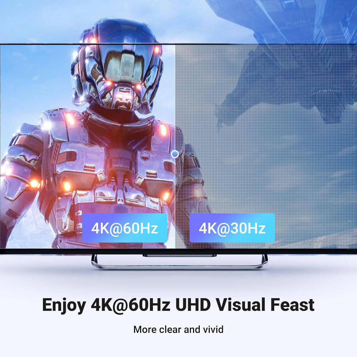 HDMI-Спліттер UGREEN 5-In 1-Out HDMI Switch (UGR-90512) на картинке №4