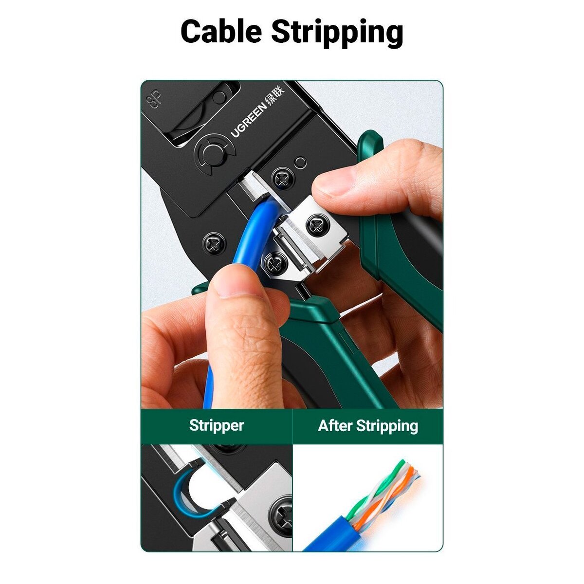 Крімпер UGREEN Crimping Tool на малюнкі №5