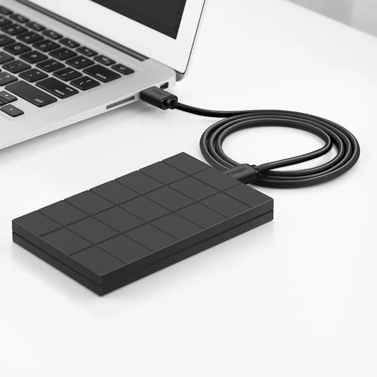 Кабель UGREEN USB 2.0 A Male to A Male Cable 2m (Black) на малюнкі №6