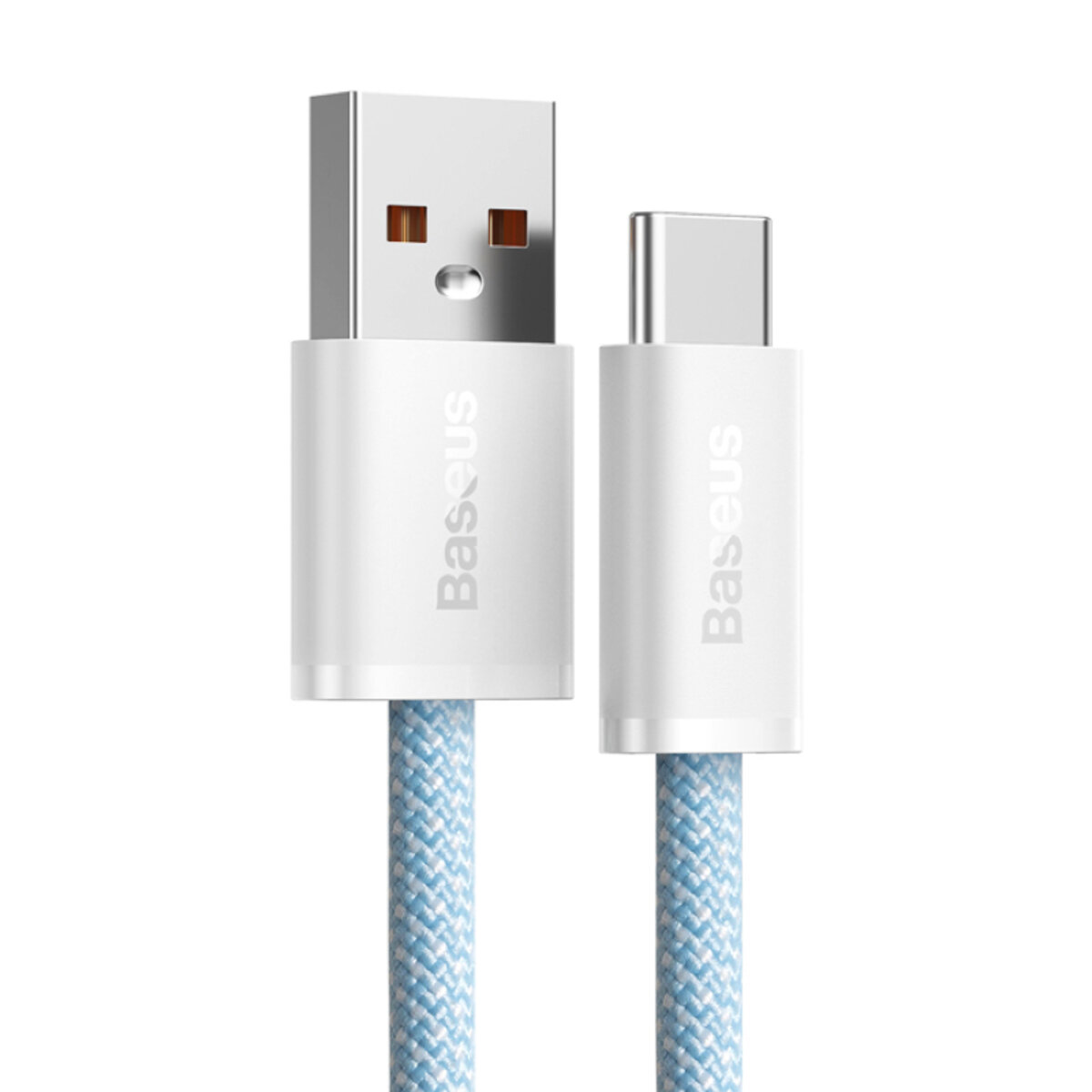 Кабель Baseus Dynamic Series Fast Charging Data Cable USB to Type-C 100W 1m Blue на малюнкі №3
