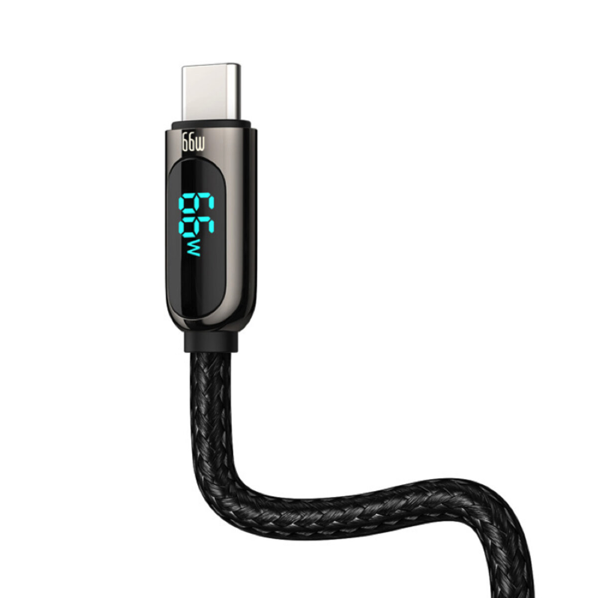 Кабель Baseus Display Fast Charging Data Cable USB to Type-C 66W 2m Black (CASX020101) на малюнкі №5