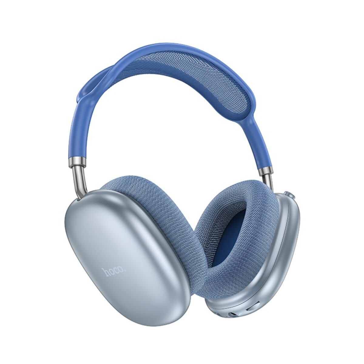 Бездротові навушники HOCO W55 Pleasing BT headphones Sky Blue Фотографія №1 Бездротові навушники HOCO W55 Pleasing BT headphones Sky Blue на малюнкі №1