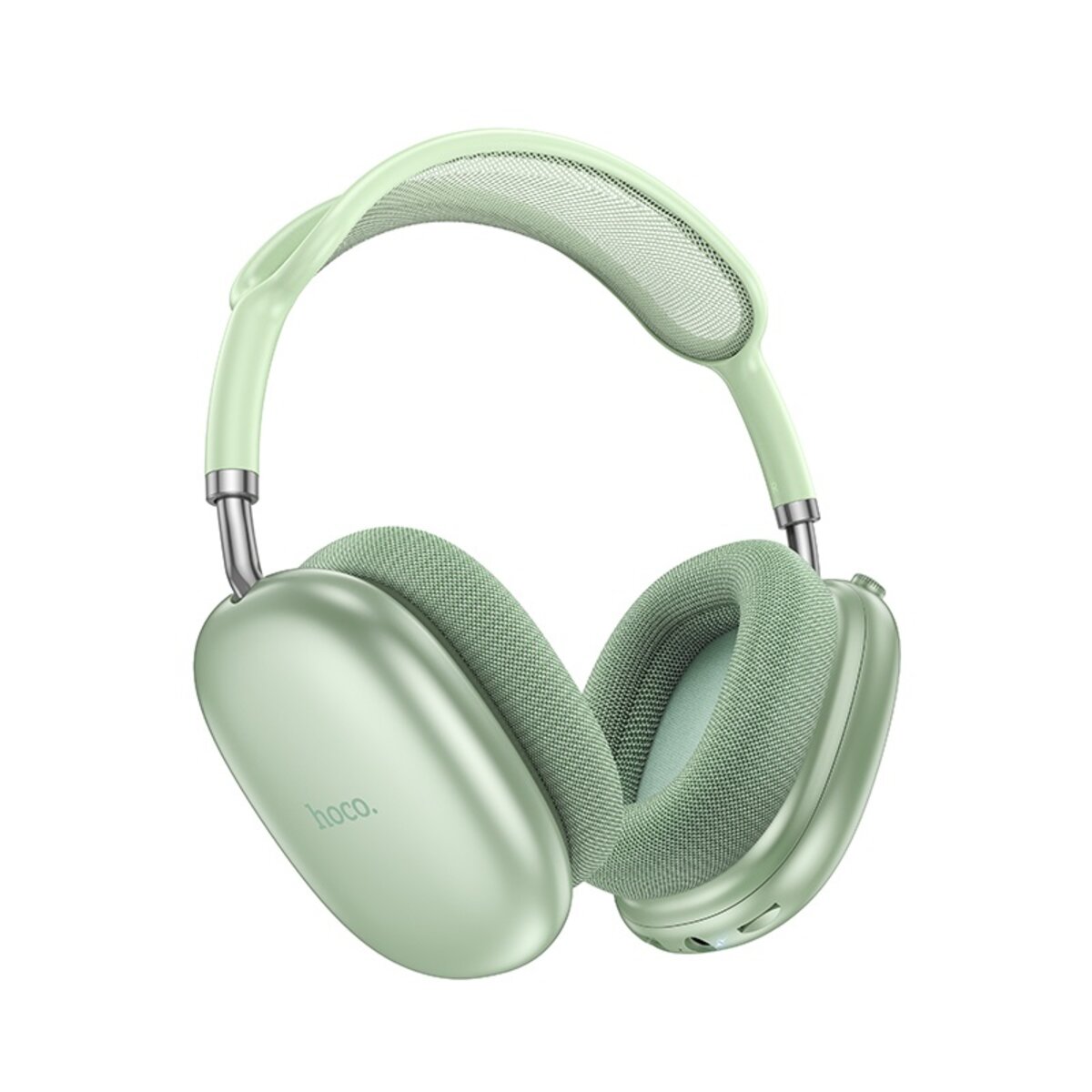 Бездротові навушники HOCO W55 Pleasing BT headphones Green Фотографія №1 Бездротові навушники HOCO W55 Pleasing BT headphones Green на малюнкі №1