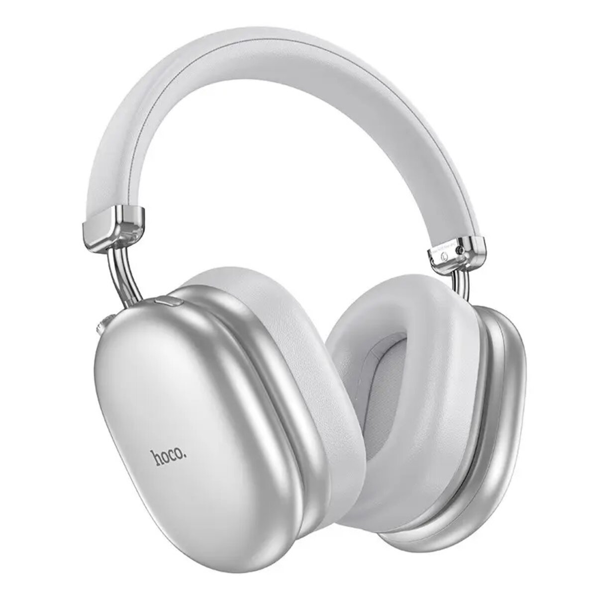 Бездротові навушники HOCO W35 Max Auspicious ANC noise reduction BT headphones Silver на малюнкі №1