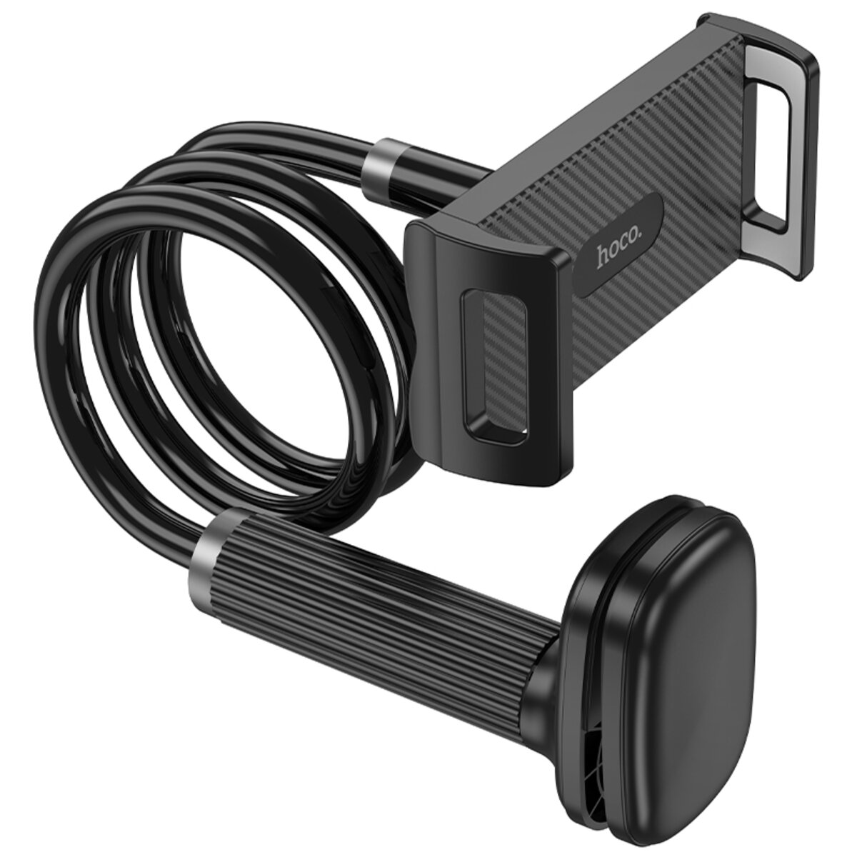 Тримач для телефона HOCO HD10 Bamboo lazy stand Black на малюнкі №4