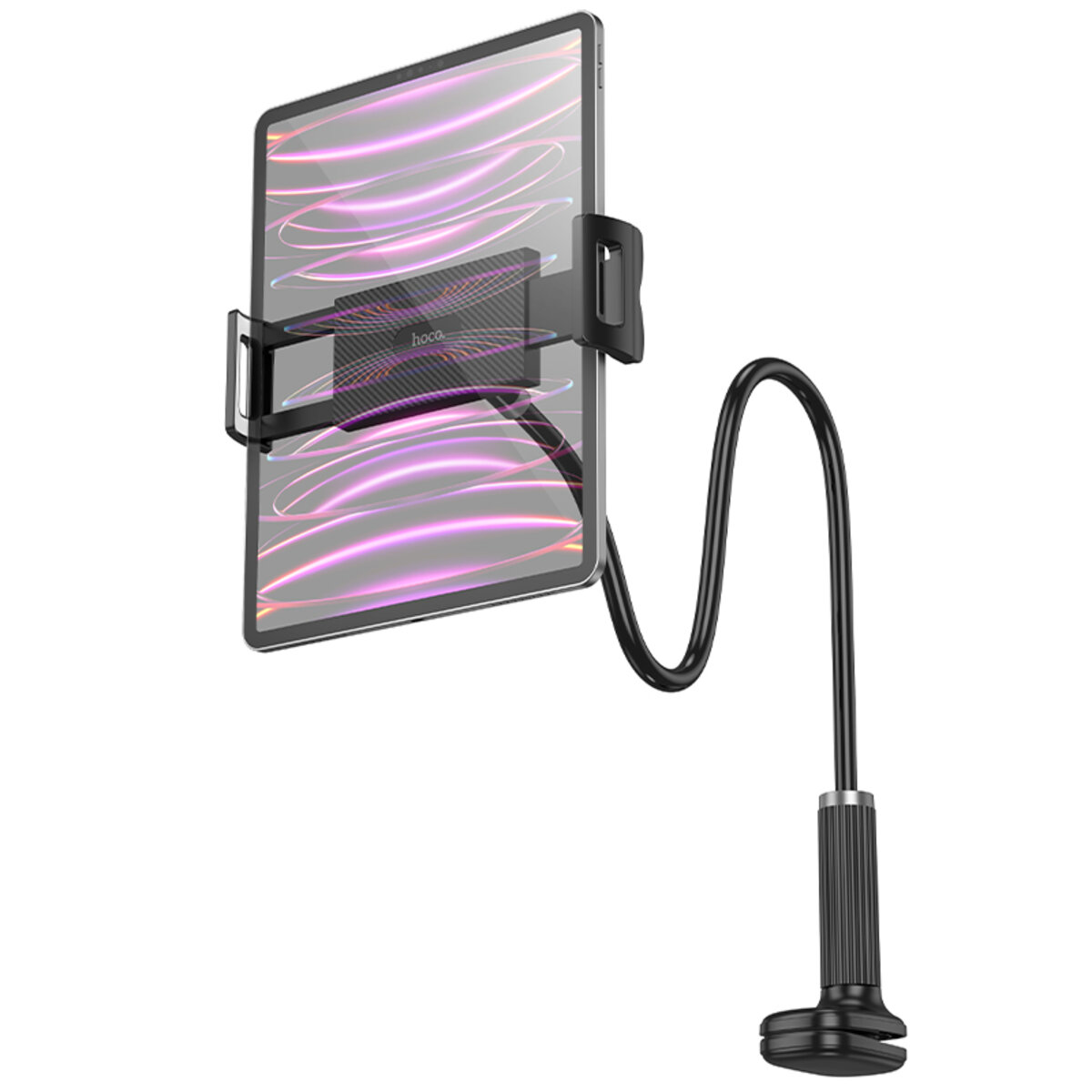 Тримач для телефона HOCO HD10 Bamboo lazy stand Black на малюнкі №3