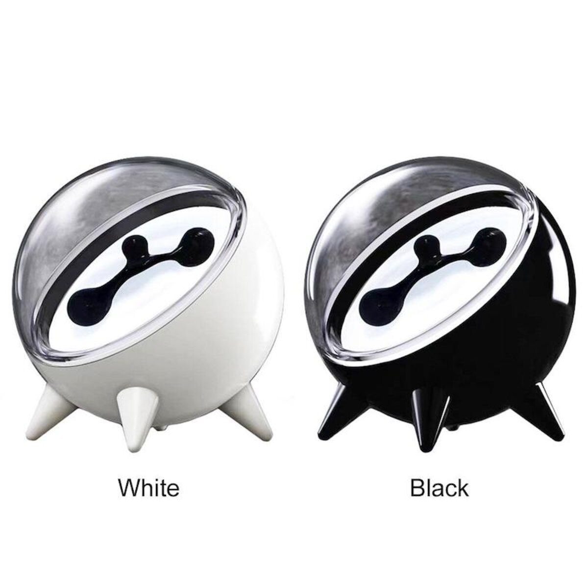 Ферофлюїдна музична лампа Ferrofluid Music Rhythm Lamp Sound Sensitive Magnetic Fluid Black на картинке №3