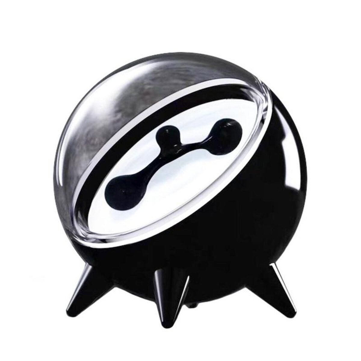 Ферофлюїдна музична лампа Ferrofluid Music Rhythm Lamp Sound Sensitive Magnetic Fluid Black на картинке №1