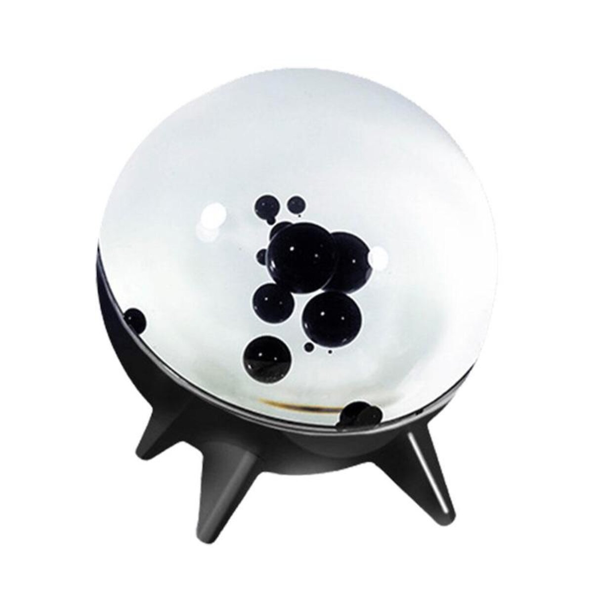 Ферофлюїдна музична лампа Ferrofluid Music Rhythm Lamp Sound Sensitive Magnetic Fluid Black на картинке №2