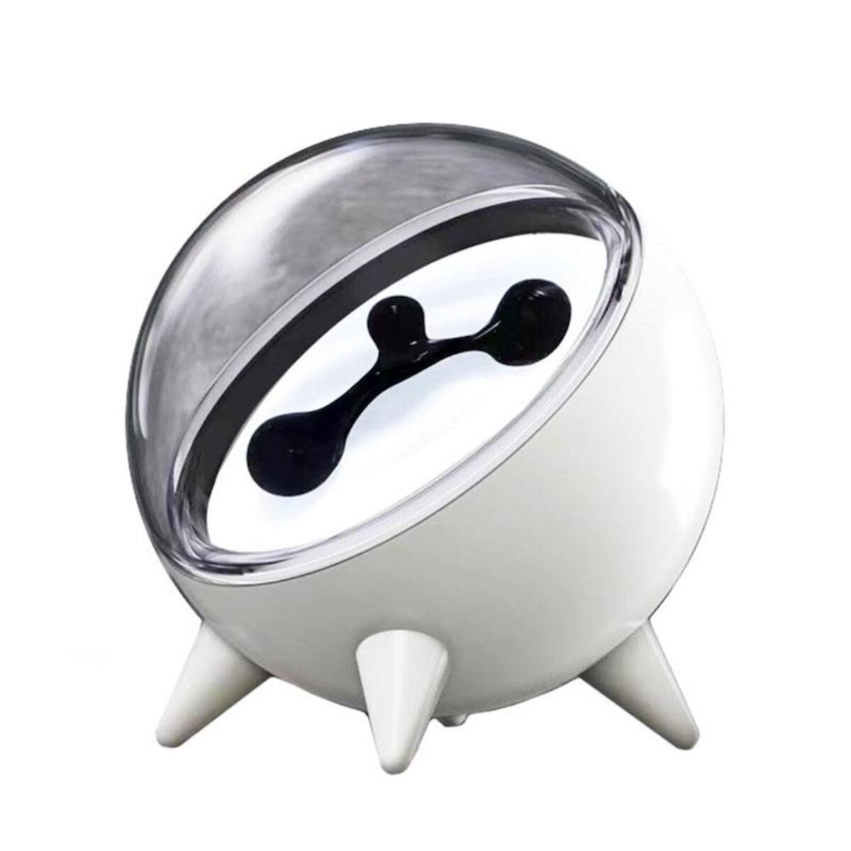 Ферофлюїдна музична лампа Ferrofluid Music Rhythm Lamp Sound Sensitive Magnetic Fluid White на картинке №1