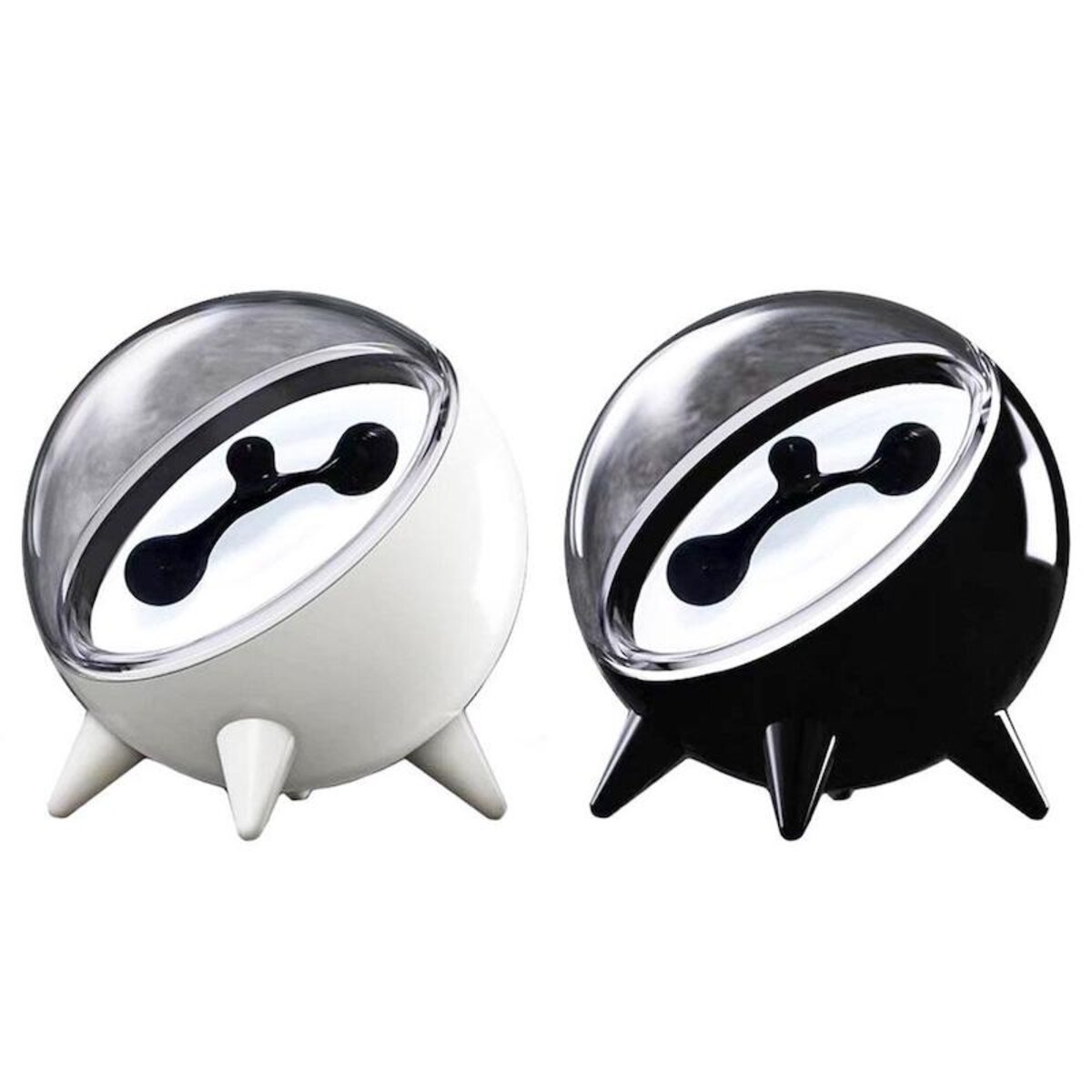 Ферофлюїдна музична лампа Ferrofluid Music Rhythm Lamp Sound Sensitive Magnetic Fluid White на картинке №2