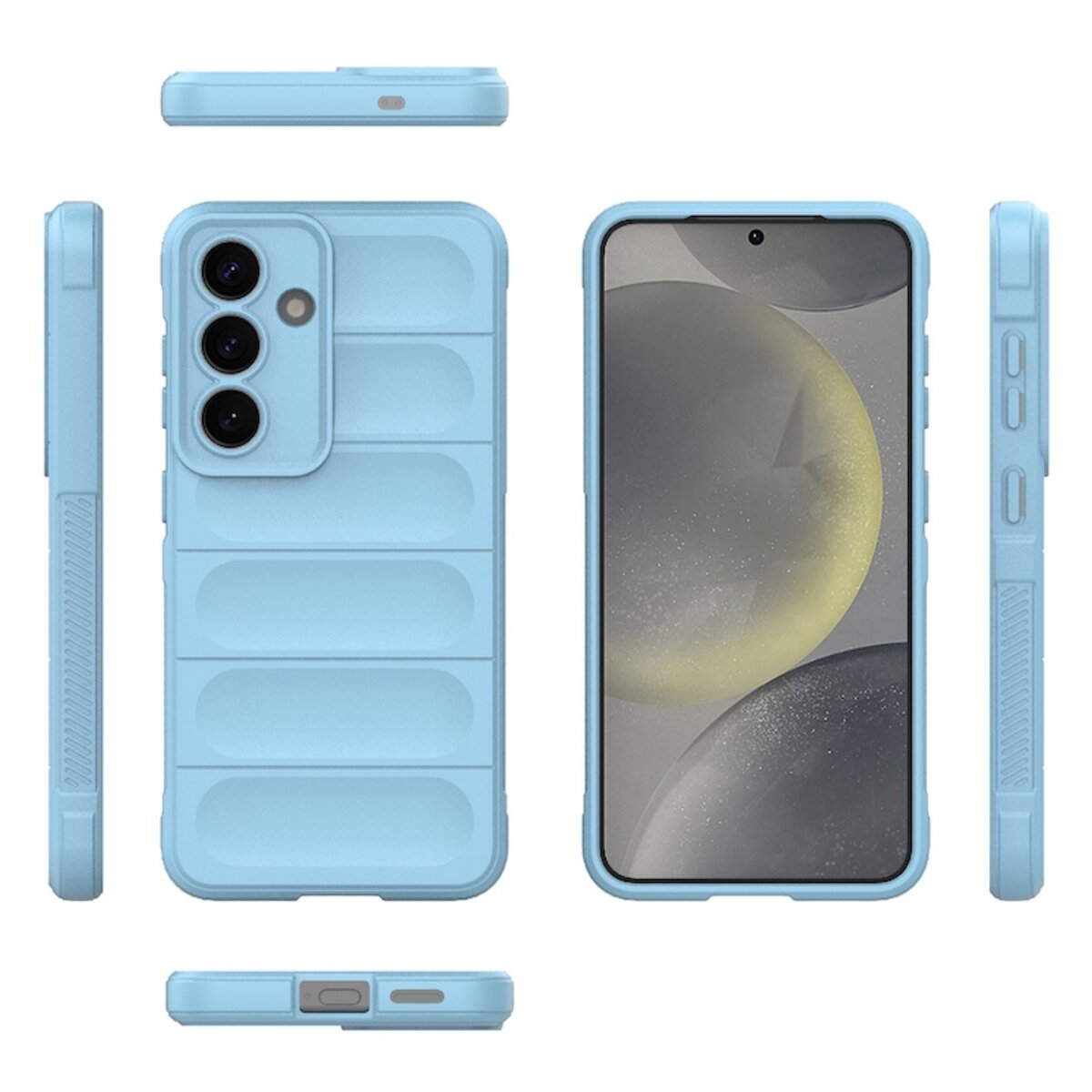 Чохол для смартфона Cosmic Magic Shield for Samsung Galaxy S25 Light Blue на малюнкі №3
