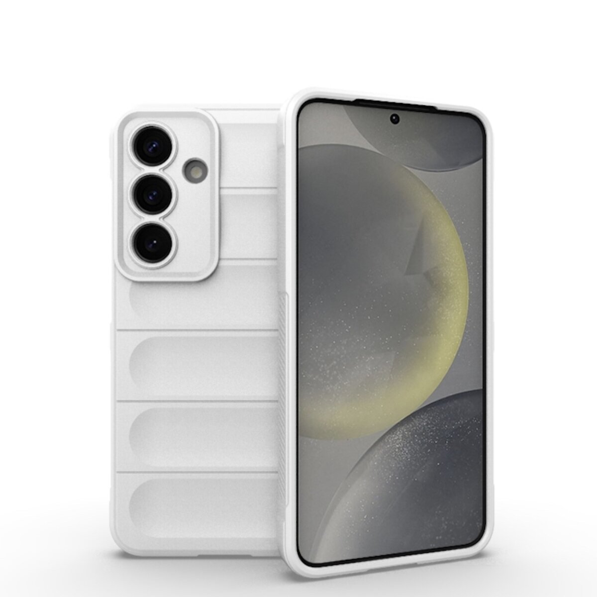 Чохол для смартфона Cosmic Magic Shield for Samsung Galaxy S25 White на малюнкі №1