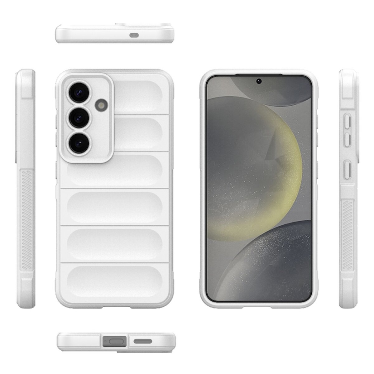 Чохол для смартфона Cosmic Magic Shield for Samsung Galaxy S25 White на малюнкі №3